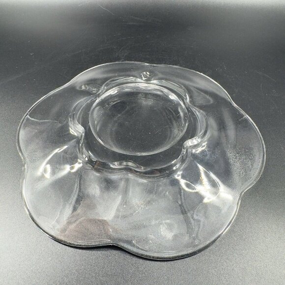 Vintage Duncan Miller Canterbury Pattern Elegant Glass Clear Dish Plate Set 3 - Picture 8 of 8